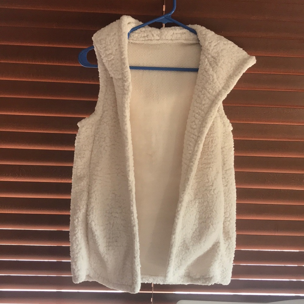NEW Lambs wool vest! Super soft and adorable!!